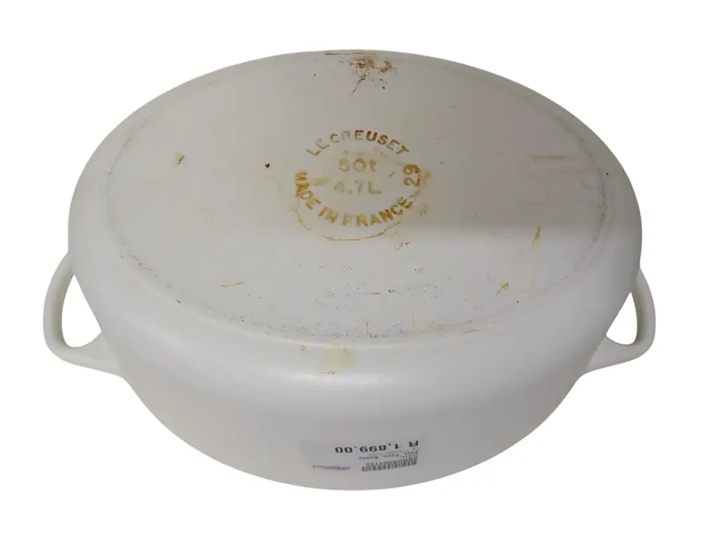 Le Creuset Oval Casserole 29Cm (5Qt / 4.7L) - Made In France - View 6