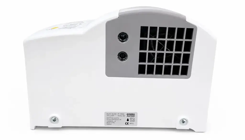 Aurora Hand Dryer – Wall-Mounted Automatic Hand Dryer | Used - View 2