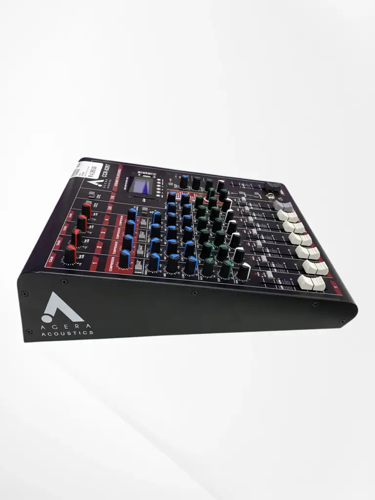 Agera Acoustics Ccr-82Bt 8-Channel Analog Mixing Console. - View 2