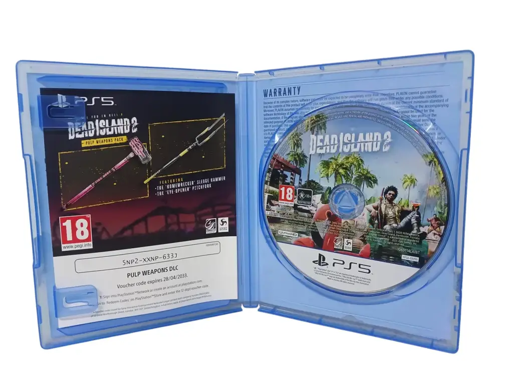 Playstation 5 Dead Island 2 Pulp Edition Game Disc
