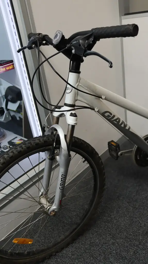 Giant Boulder Mountain Bike - White/Silver - View 2