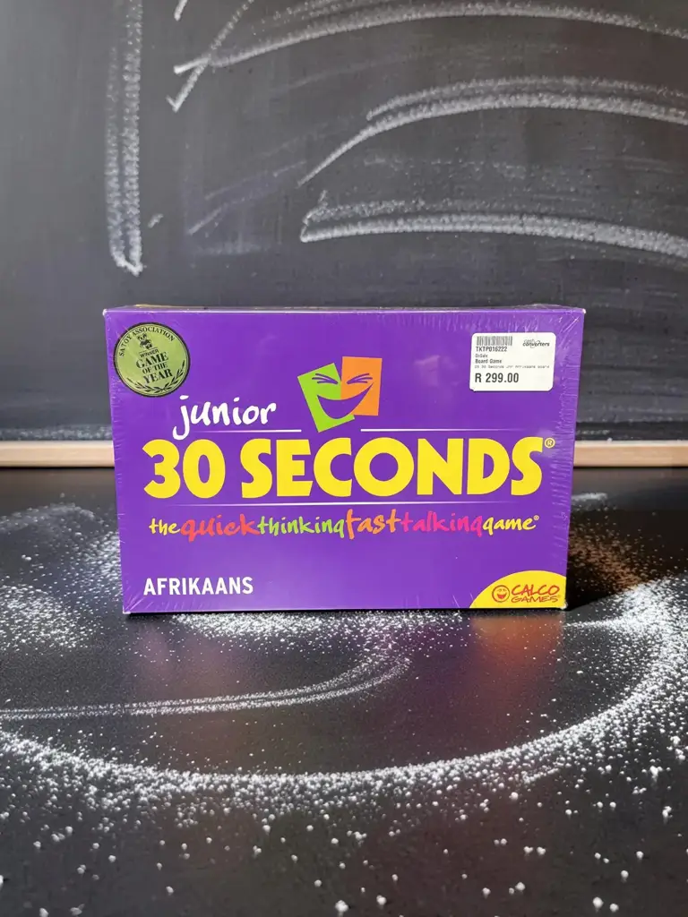 30 Seconds Junior Afrikaans Board Game