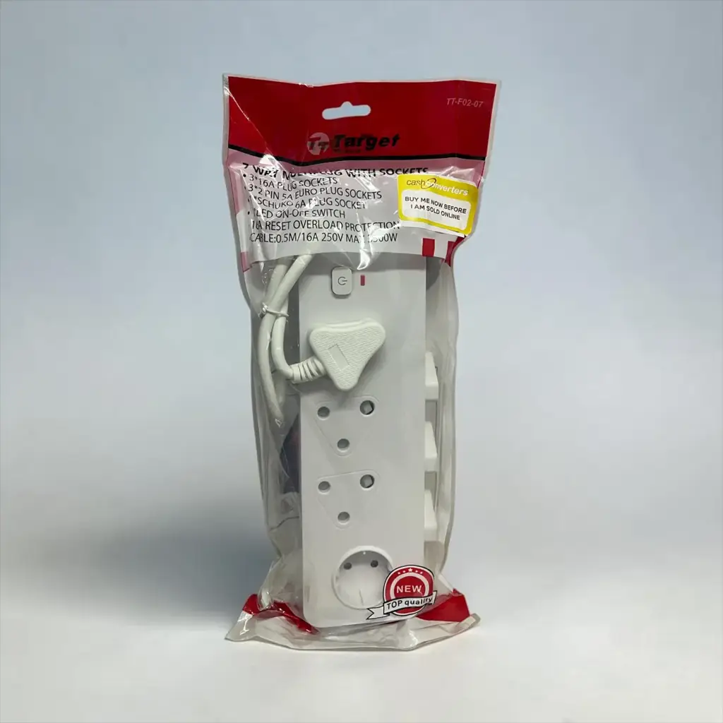 7 Way Multi-Plug With Sockets - View 2