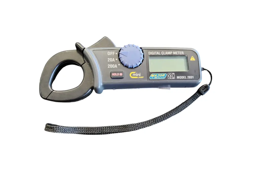 Major Tech Professional Ac Mini Clamp Meter, 200A (K2031) Kyoritsu