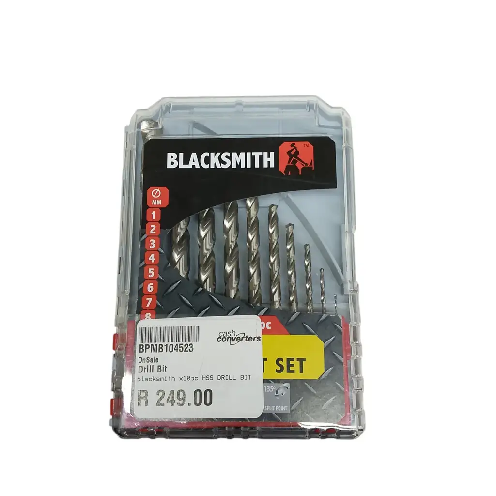 Blacksmith Hss 10Pc Drill Bit Set - View 2