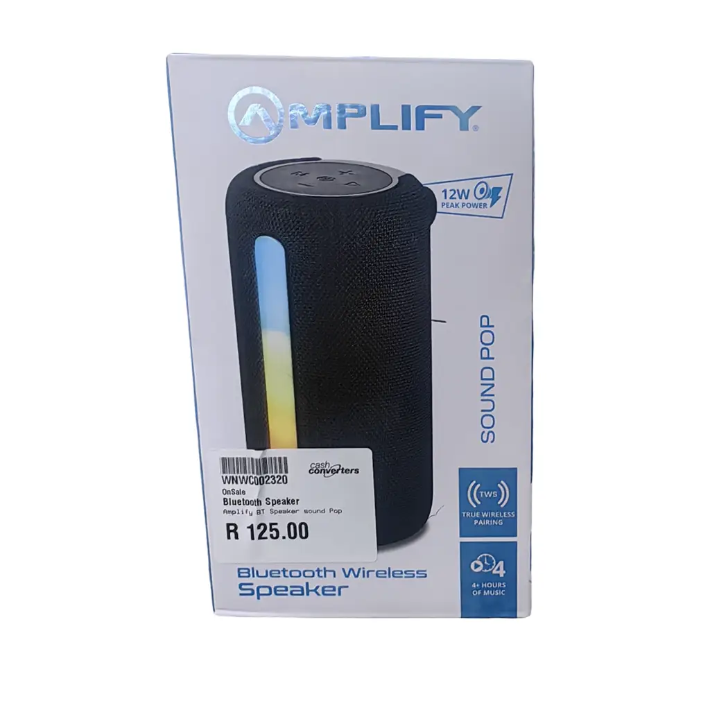 Amplify Sound Pop Portable Bluetooth Speaker - View 2
