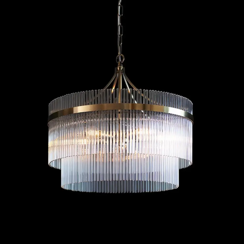 Led Ceiling Fitting, Glass Rods - View 4