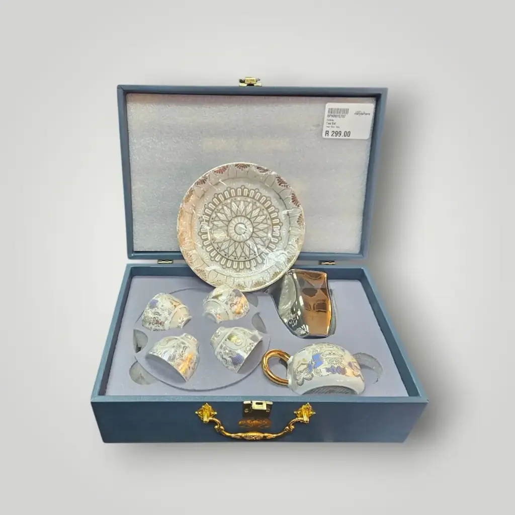 ☕ Elegant 7-Piece Porcelain Tea Set With Gift Box